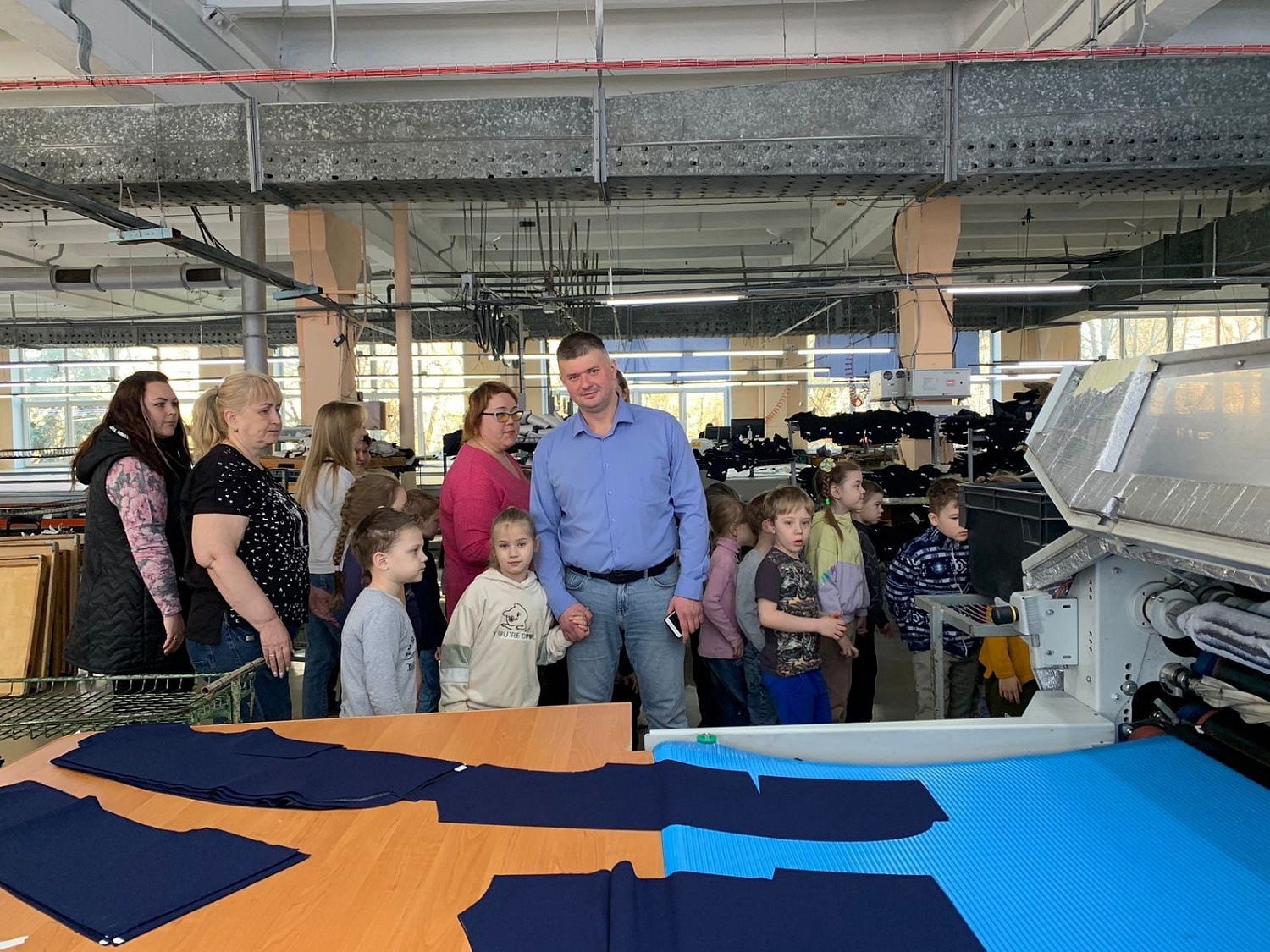 Производственная экскурсия на Псковскую швейную фабрика «Славянка»